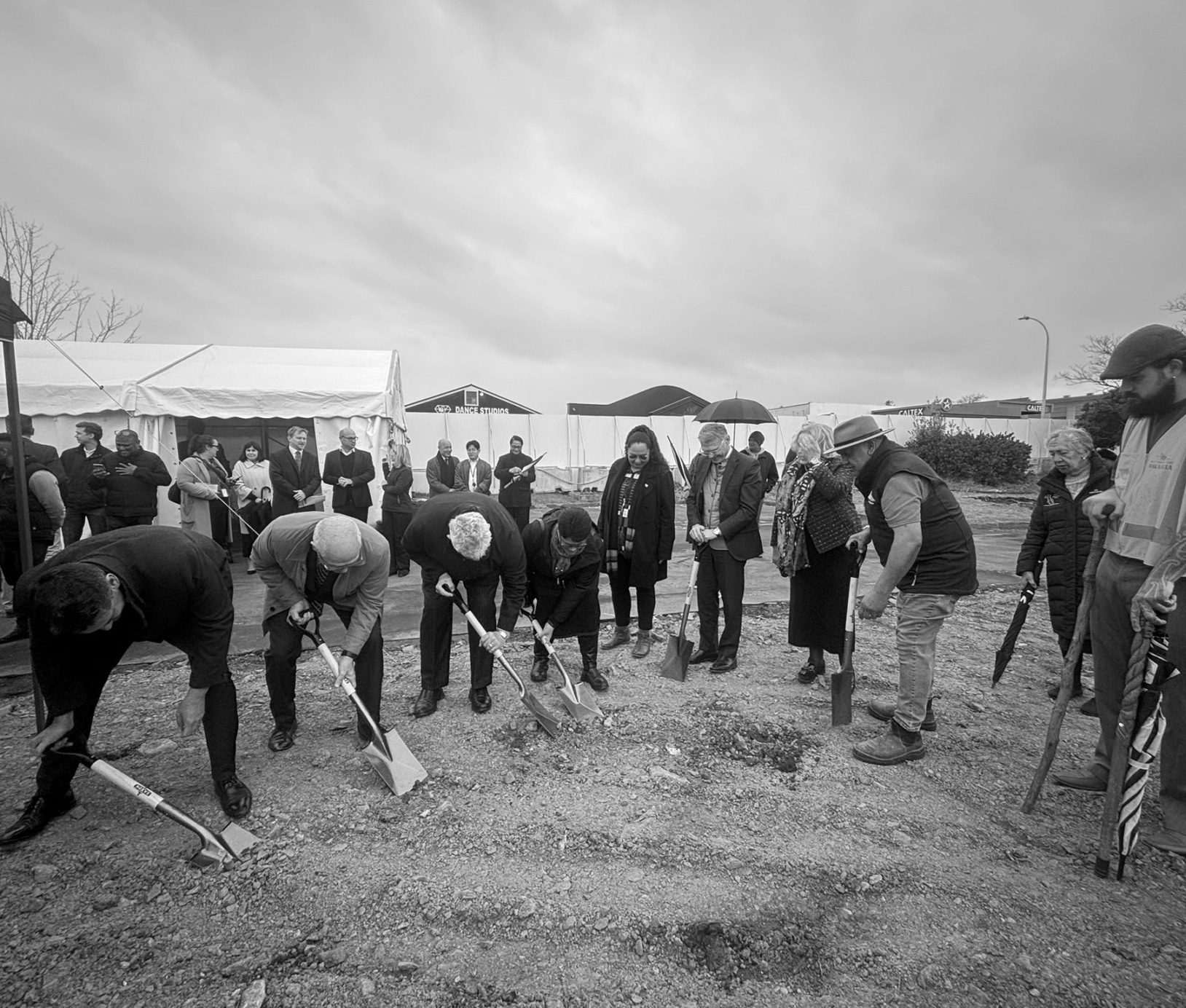 Sod turning