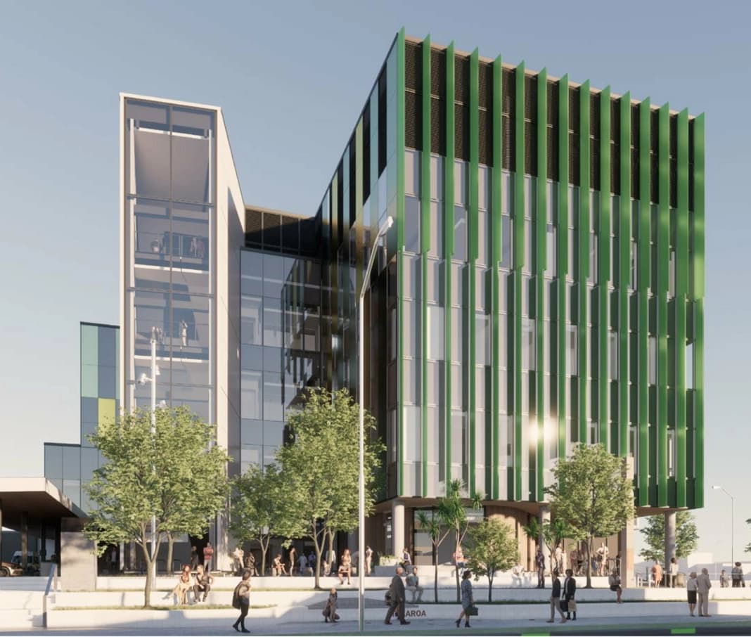 Dunedin Hospital Render