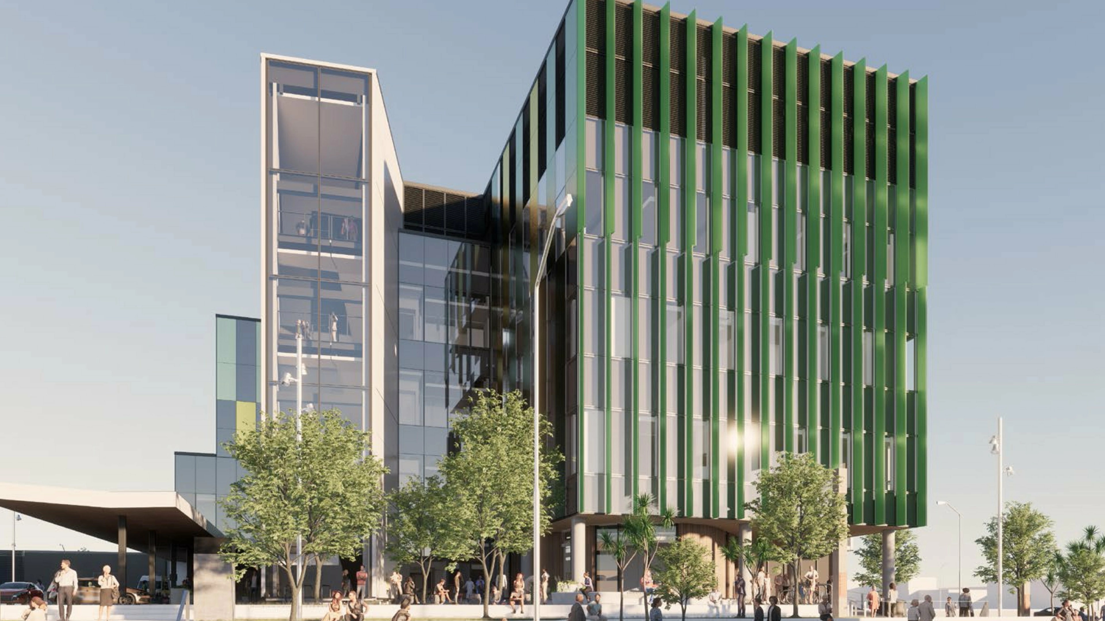 Dunedin Hospital Render